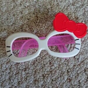 Hello Kitty Fashion Plastic Glasses with red Bow